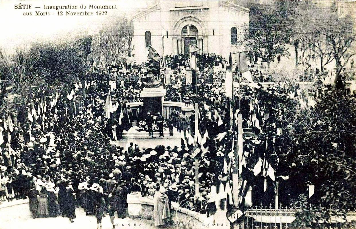 1366- Setif - Monument aux Morts - Inauguration 1922.jpg